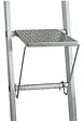 CENTAURE - Taquet repose-pieds pour échelle - Aluminium - 24x25,5cm - vignette