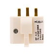 ZENITECH - Fiche DCL 2P+T boîte applique + point de centre Blanc - vignette