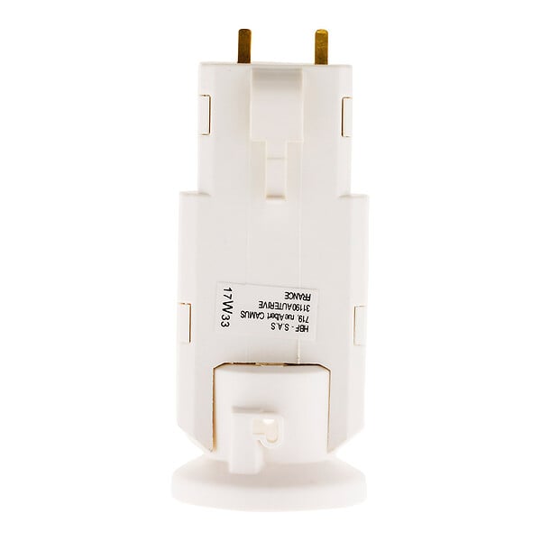 ZENITECH - Douille avec Fiche DCL 6A 250V B22 - Blanc - Zenitech - large