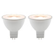 ELEXITY - Lot de 2 spots LED 3,5W GU5,3 250lm 2700K - Blanc chaud - Elexity - vignette