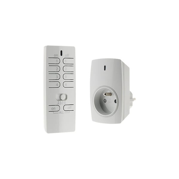 OTIO - Prise sans fil + télécommande 16 canaux - Otio - large