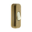 ZENITECH - Interrupteur 2A unipolaire - Marron - Zenitech - vignette