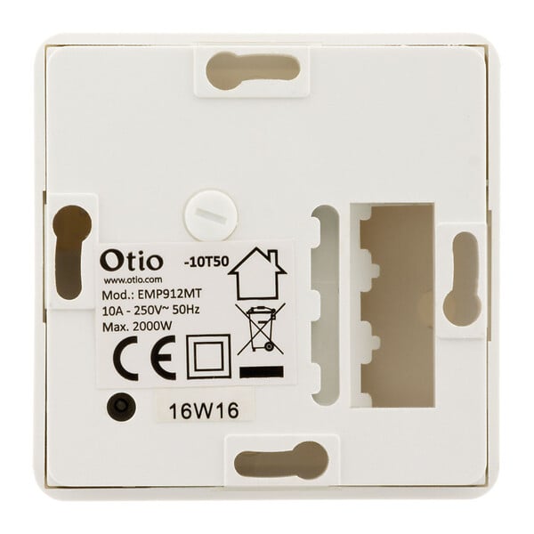 OTIO - Thermostat mécanique 5°C à 30°C - Blanc - Otio - large