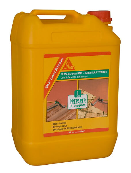 SIKA - Primaire d'adhérence sous-couche Sikalevel - 5L - large