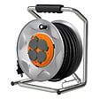 ZENITECH - Enrouleur de chantier IP44 4 prises 16A 3G2,5mm² 35m - orange - Zenitech - vignette
