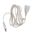 ZENITECH - Rallonge 10m - HO3VVH2F 2x0,75mm² 6A - blanc - Zenitech - vignette