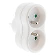 ZENITECH - Multiprise biplite 2x16A - Blanc - Zenitech - vignette
