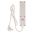 ZENITECH - Bloc multiprise 4 prises 16A 2P+T interrupteur - blanc - Zenitech - vignette