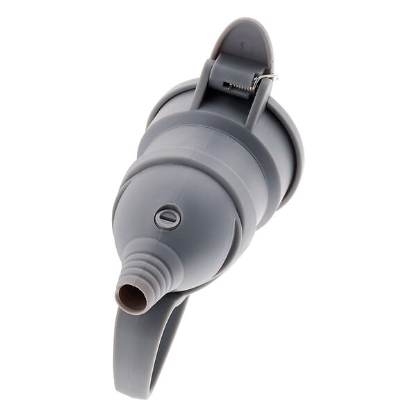 ZENITECH - Fiche femelle à clapet 16A 2P+T - Gris - Zenitech - large
