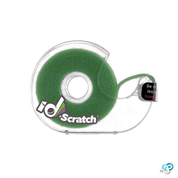 ID-SCRATCH - Bande scratch auto-agrippante ID-SCRATCH vert 2 m x 2 cm - large