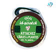 ID-SCRATCH - Bande scratch auto-agrippante - Vert - 2,5 m x 1 cm - vignette
