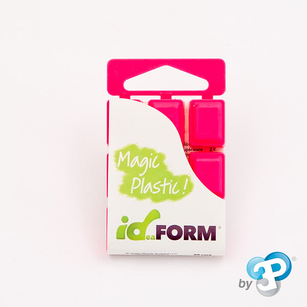 ID-FORM - Plastique thermoformable ID-FORM rouge - large