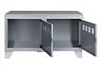 P.HENRY - Meuble bas de rangement acier 2 portes gris H45cm - vignette