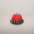 SEA - Brosse conique acier torsadé d.80 M14 fil 0.50mm - vignette