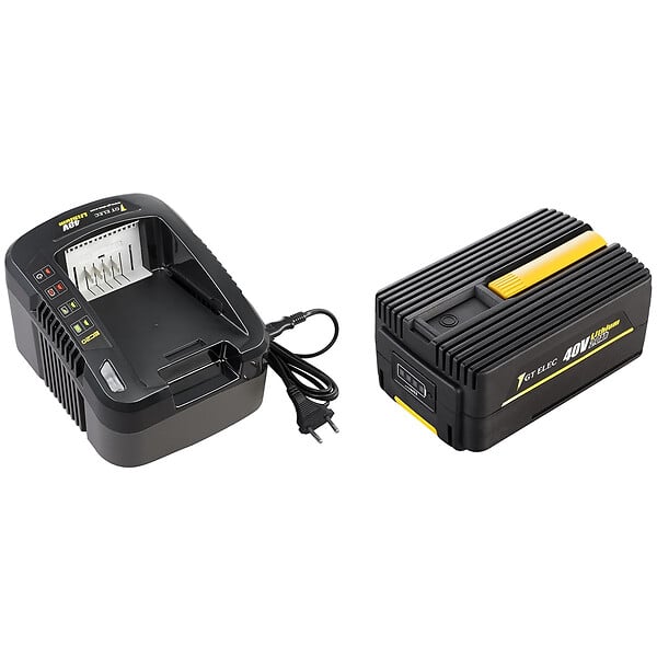 GT ELEC - Élagueuse sur perche sans fil à batterie, 40 V, GT ELEC + batterie 2 Ah + chargeur - large