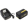 GT ELEC - Élagueuse sur perche sans fil à batterie, 40 V, GT ELEC + batterie 2 Ah + chargeur - vignette