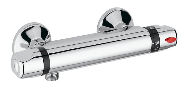 ROUSSEAU - Mitigeur thermostatique douche Garance 3 - Chrome - large