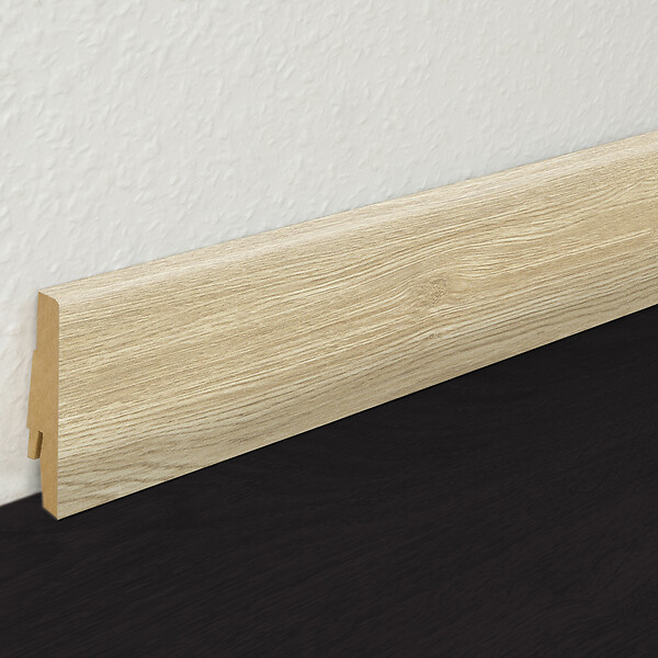 FORESTEA - Pack 5 Plinthes décoratives K269 eggshell oak 2400 x 70 x 19 mm.PEFC 70% - large