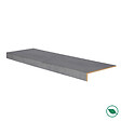 FORESTEA - Marche rénovation d'escalier stratifié dark grey 1300 x 380 x 56 mm - PEFC 70% - vignette