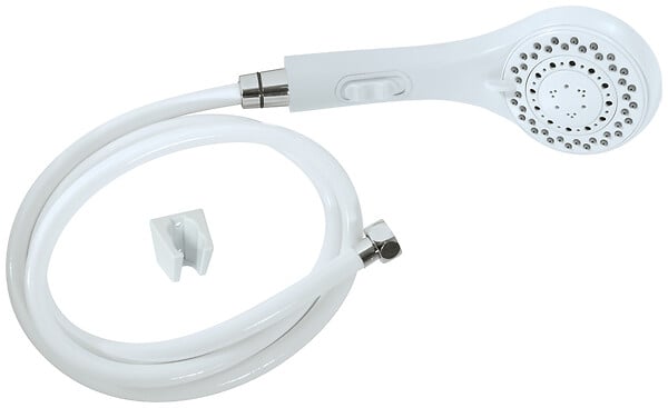 ROUSSEAU - Combiné douche Stop'O Plus - Blanc - 3 jets - large