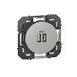 LEGRAND - Chargeur 2 prises USB A+C Doxxie - Aluminium - vignette