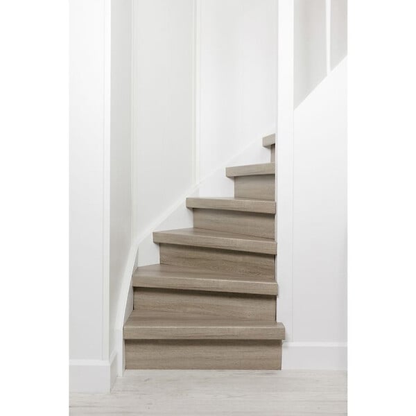 FORESTEA - Lot de 3 planches palier rénovation d'escalier stratifié louisiana 2050 x 225 x 8 mm - PEFC 70% - large
