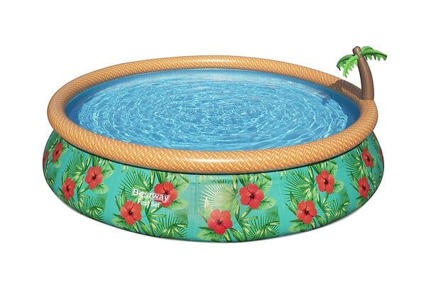 BESTWAY - Piscine autoportante en PVC Fast Set - Diam.457xH.84cm - large