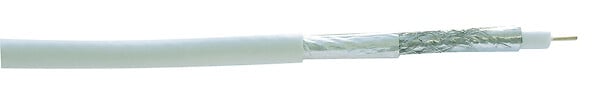 NEXANS - Câble coaxial TV-SAT - Blanc - Double blindage 75 Ohms - large