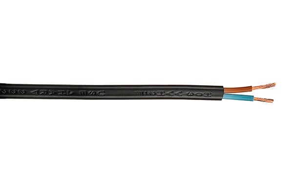 NEXANS - Câble électrique souple - PVC - Blanc - 2x0.75mm² - large