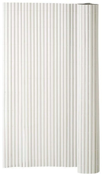 SICATEC - Canisse PVC simple face - Blanc - H.1xL.3m - large