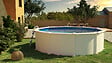 GRE - Piscine acier ronde FIDJI - Blanc - Diam.570xH.122cm - vignette
