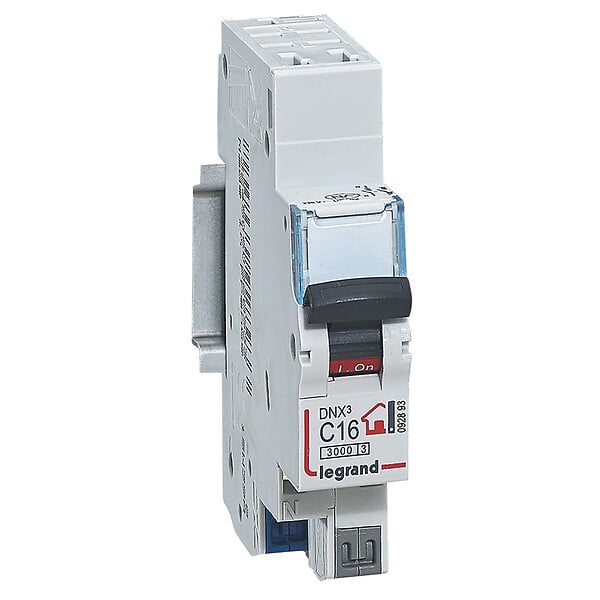 LEGRAND - Disjoncteur phase neutre - DNX3 - 16A - 1 module - large