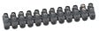 LEGRAND - Borne de raccordement Nylbloc 12 plots 2,5mm² - Noir - 24A - vignette