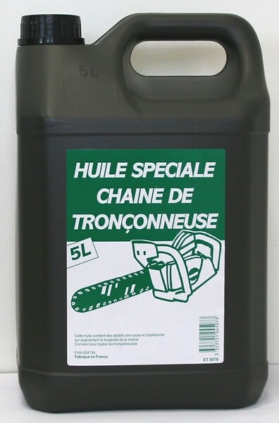 Huile spéciale tronçonneuse 5L - minérale - ISO-100 - large
