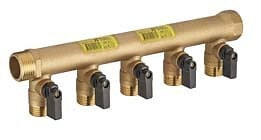 NOYON & THIEBAULT - Collecteur MF20x27 avec vannes 5 départs M 15x21 - large