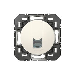 LEGRAND - Prise RJ45 cat6 STP blindée Dooxie Blanc connecteur rapide - large