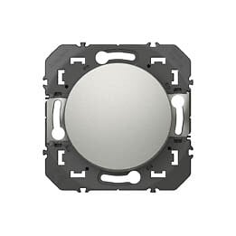 LEGRAND - Interrupteur ou va-et-vient aluminium Dooxie Alu 10AX 250V - large