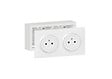 LEGRAND - Kit double prise 2P+T Dooxie Blanc 16A précâblé saillie - vignette