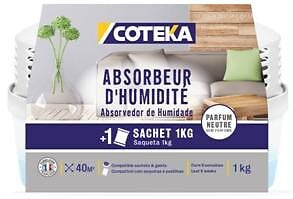 COTEKA - Absorbeur d'humidité sachet 1kg - large