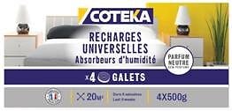 COTEKA - 4 recharges galets percés 500g - large