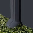 GRE - Piscine ovale acier Juni - Anthracite - L.634xH.132cm - vignette