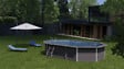GRE - Piscine ovale composite Avantgarde - L.664xl.386xH.154cm - vignette