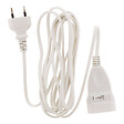 ZENITECH - Rallonge domestique 3m - 1380W 6A - blanc - Zenitech - vignette