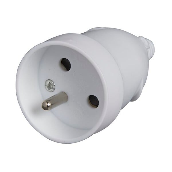 ZENITECH - Fiche électrique femelle 16A - Blanc - large