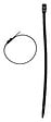 ZENITECH - Colliers de câblage - Plastique - Noir - Lot de 100 - vignette