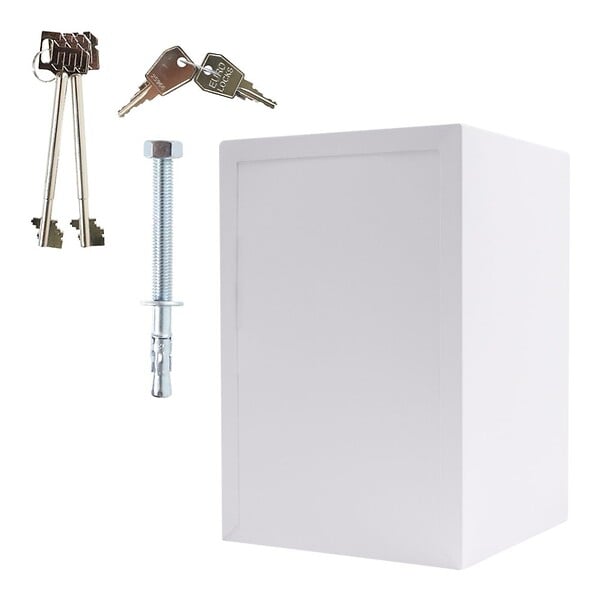ROTTNER - Coffre Fort Ignifuge Atlas Fire 65 Blanc Serrure À Clé - large