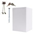 ROTTNER - Coffre Fort Ignifuge Atlas Fire 65 Blanc Serrure À Clé - vignette