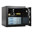 ROTTNER - Coffre Fort Monaco 45 Db Noir Serrure À Clé - vignette