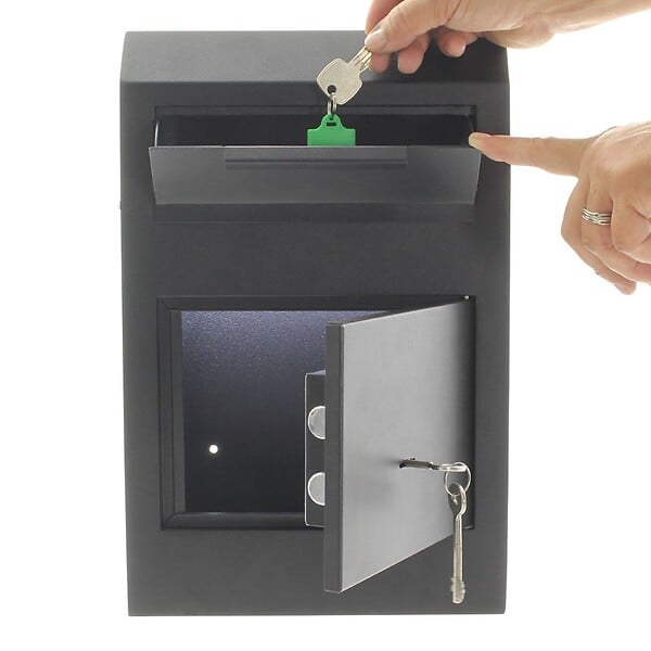 ROTTNER - Coffre Fort Dépôt Cashmatic Basic Serrure À Clé - large