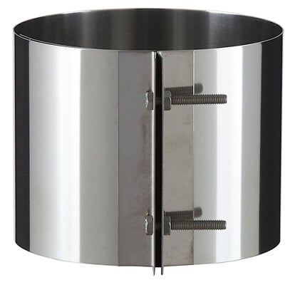 Manchon aluminium - Jonction 120 mm - large